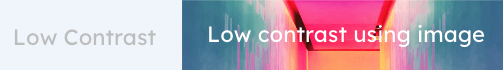 lowcontrast